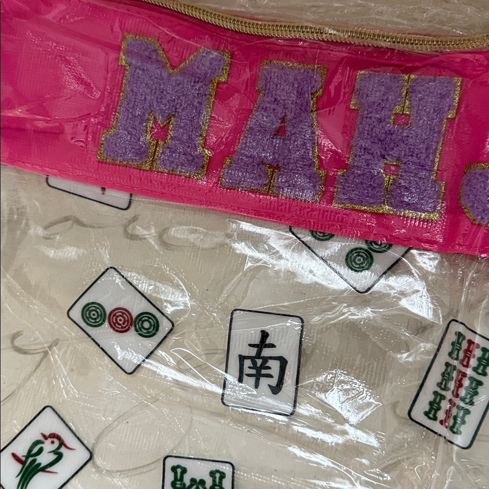 Mahjong Tile Bag NIP - Picture 2 of 3